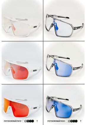 GAFA CICLISMO Y DEPORTES WANDERTH STRENGTH DE UN SOLO LENTE FOTOCROMATICO BLANCO
