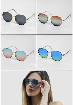 GAFAS DE SOL UNISEX WANDERTH FILTRO UV400 CON LENTES POLARIZADOS -ROSA-CELESTE-LS332