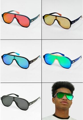 GAFAS DE SOL UNISEX WANDTHER FILTRO UV400 CON LENTES POLARIZADOS NEGRO-AZUL-TR7546