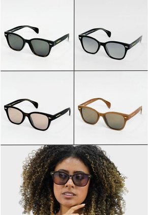 GAFAS DE SOL UNISEX WANDTHER FILTRO UV400 CON LENTES POLARIZADOS CAFE-UM6808