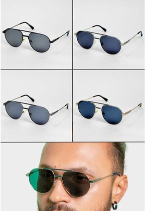 GAFAS DE SOL UNISEX WANDTHER FILTRO UV400 CON LENTES POLARIZADOS PLATEADO-AZUL-YC29052