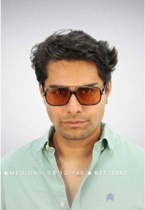 GAFAS DE SOL UNISEX WANDTHER FILTRO UV400 CON LENTES POLARIZADOS NEGRO-NARANJA-1392