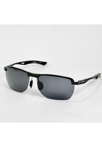 GAFAS DE SOL UNISEX WANDTHER FILTRO UV400 CON LENTES POLARIZADOS NEGRO-GRIS-6303 Wanderth