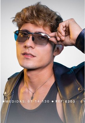 GAFAS DE SOL UNISEX WANDTHER FILTRO UV400 CON LENTES POLARIZADOS NEGRO-GRIS-6303