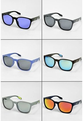 GAFAS DE SOL UNISEX WANDERTH FILTRO UV400 CON LENTES POLARIZADOS -NEGRO-NARANJA-KB04-010