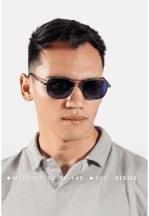 GAFAS DE SOL UNISEX WANDERTH FILTRO UV400 CON LENTES POLARIZADOS-DORADO-AZUL-S15112