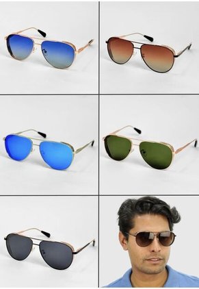 GAFAS DE SOL UNISEX WANDERTH FILTRO UV400 CON LENTES POLARIZADOS-NEGRO-JS8568