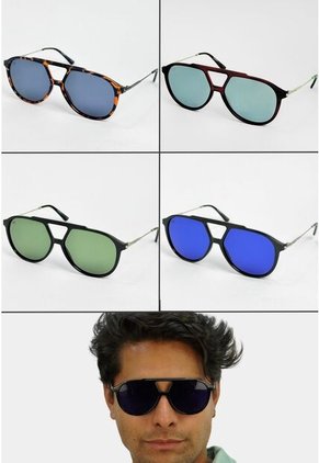 GAFAS DE SOL UNISEX WANDTHER FILTRO UV400 CON LENTES POLARIZADOS NEGRO-VERDE-TR3315