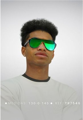 GAFAS DE SOL UNISEX WANDTHER FILTRO UV400 CON LENTES POLARIZADOS NEGRO-AZUL-TR7546