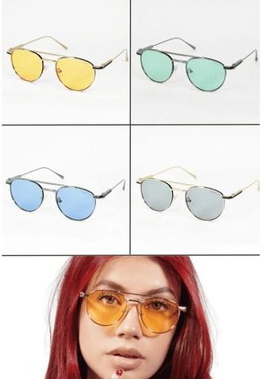 GAFAS DE SOL UNISEX WANDERTH FILTRO UV400 CON LENTES POLARIZADOS-DORADO-GRIS-4506