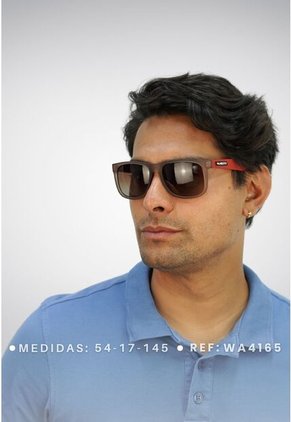 GAFAS DE SOL UNISEX WANDTHER FILTRO UV400 CON LENTES POLARIZADOS NEGRO-MORADO-WA4165