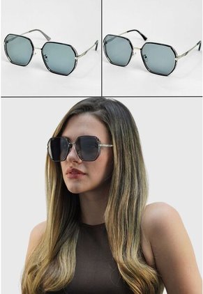 GAFAS DE SOL UNISEX WANDTHER FILTRO UV400 CON LENTES POLARIZADOS NEGRO-GRIS-P28103