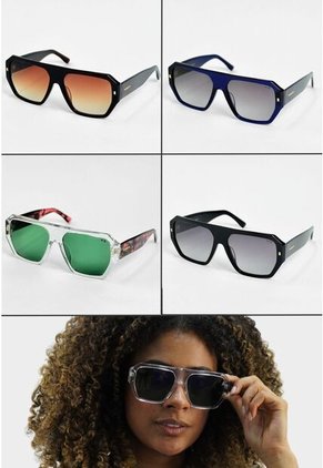 GAFAS DE SOL UNISEX WANDTHER FILTRO UV400 CON LENTES POLARIZADOS NEGRO-GRIS-TR5064A