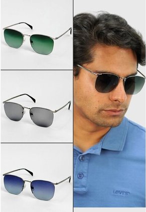 GAFAS DE SOL UNISEX WANDTHER FILTRO UV400 CON LENTES POLARIZADOS PLATEADO-GRIS-PS31809