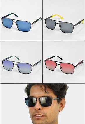 GAFAS DE SOL UNISEX WANDTHER FILTRO UV400 CON LENTES POLARIZADOS ROJO-6307