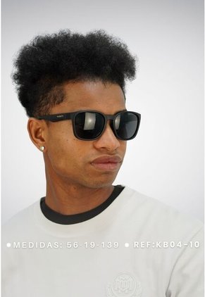 GAFAS DE SOL UNISEX WANDTHER FILTRO UV400 CON LENTES POLARIZADOS NEGRO-CELESTE-KB04-10