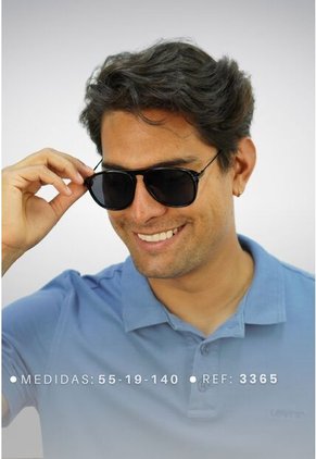 GAFAS DE SOL UNISEX WANDTHER FILTRO UV400 CON LENTES POLARIZADOS NEGRO-3365