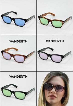 GAFAS DE SOL UNISEX WANDTHER FILTRO UV400 CON LENTES POLARIZADOS NEGRO-AZUL-R0121