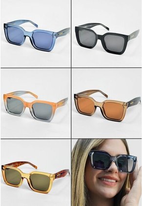GAFAS DE SOL UNISEX WANDTHER FILTRO UV400 CON LENTES POLARIZADOS NARANJA-GRIS-66103