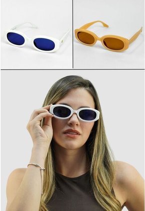 GAFAS DE SOL UNISEX WANDTHER FILTRO UV400 CON LENTES POLARIZADOS BLANCO-AZUL-6305