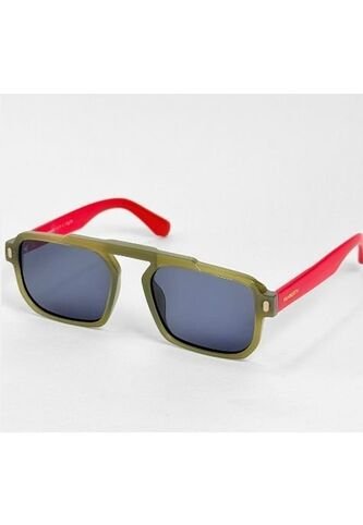 GAFAS DE SOL UNISEX WANDTHER FILTRO UV400 CON LENTES POLARIZADOS VERDE-ROSA-BOLD30074 Wanderth