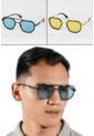 GAFAS DE SOL UNISEX WANDERTH FILTRO UV400 CON LENTES POLARIZADOS-DORADO-AMARILLO-4582H de Wanderth