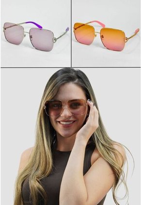 GAFAS DE SOL UNISEX WANDTHER FILTRO UV400 CON LENTES POLARIZADOS NARANJA-ROSA-T28210