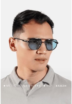 GAFAS DE SOL UNISEX WANDERTH FILTRO UV400 CON LENTES POLARIZADOS-GRIS-AZUL-4582H