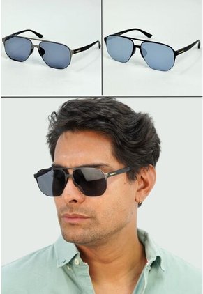 GAFAS DE SOL UNISEX WANDTHER FILTRO UV400 CON LENTES POLARIZADOS GRIS-NEGRO-2251