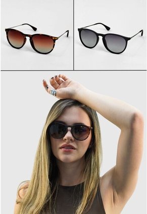 GAFAS DE SOL UNISEX WANDTHER FILTRO UV400 CON LENTES POLARIZADOS NEGRO-ROJO-WA4171