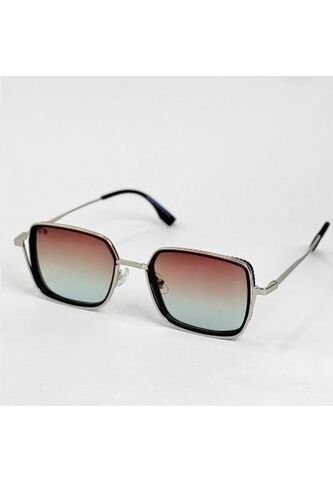 GAFAS DE SOL UNISEX WANDTHER FILTRO UV400 CON LENTES POLARIZADOS PLATEADO-ROJO-PS31805 Wanderth