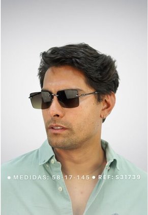 GAFAS DE SOL UNISEX WANDTHER FILTRO UV400 CON LENTES POLARIZADOS GRIS-CAFE-531739