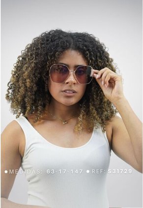 GAFAS DE SOL UNISEX WANDTHER FILTRO UV400 CON LENTES POLARIZADOS DORADO-ROJO-S31729