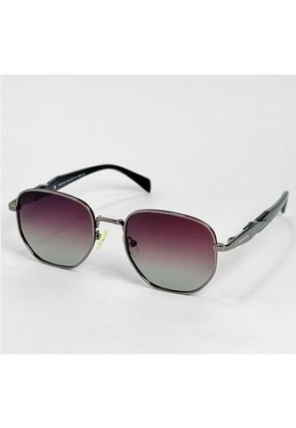 GAFAS DE SOL UNISEX WANDTHER FILTRO UV400 CON LENTES POLARIZADOS PLATEADO-VINO-PS31064 Wanderth