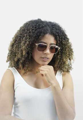 GAFAS DE SOL UNISEX WANDERTH FILTRO UV400 CON LENTES POLARIZADOS-CAFE-TRANSPARENTE-TM5014A