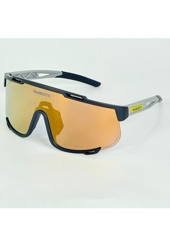 GAFA CICLISMO Y DEPORTES WANDERTH GIRO DE UN SOLO LENTE DE COLOR NEGRO-AMARILLO Wanderth