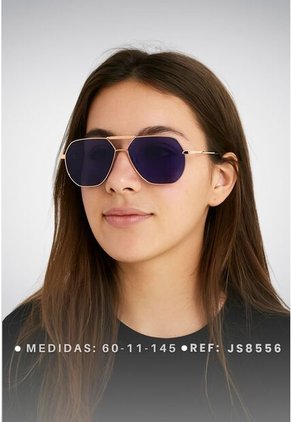 GAFAS DE SOL UNISEX WANDTHER FILTRO UV400 CON LENTES POLARIZADOS DORADO-ROJO-JS8556