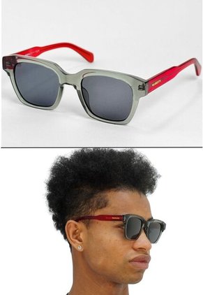 GAFAS DE SOL UNISEX WANDTHER FILTRO UV400 CON LENTES POLARIZADOS GRIS-ROJO-BOLD30104