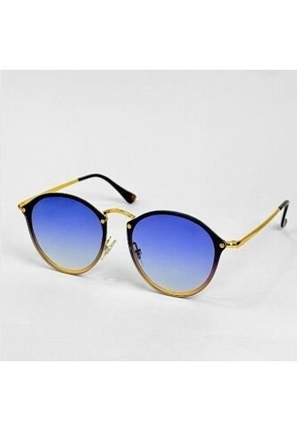 GAFAS DE SOL UNISEX WANDTHER FILTRO UV400 CON LENTES POLARIZADOS DORADO-CELESTE-WA1005 Wanderth