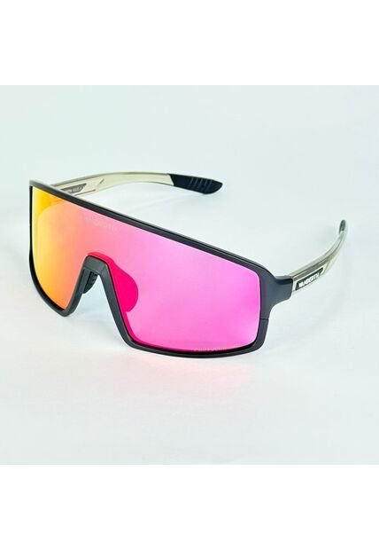 GAFA CICLISMO Y DEPORTES WANDERTH WIND DE UN SOLO LENTE FOTOCROMANTICO PLATEADO-FUCSIA