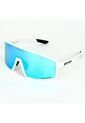 GAFA CICLISMO Y DEPORTES WANDERTH WIND DE UN SOLO LENTE FOTOCROMANTICO BLANCO-AZUL de Wanderth