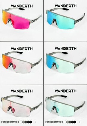 GAFA CICLISMO Y DEPORTES WANDERTH SPRINT DE UN SOLO LENTE FOTOCROMANTICO TRANSPARENTE-FUCSIA
