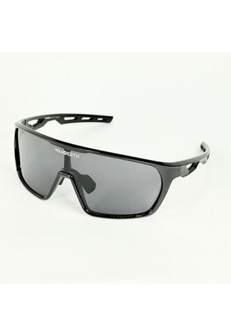 GAFA CICLISMO Y DEPORTES WANDERTH LIFESTYLE DE UN SOLO LENTE DE COLOR NEGRO Wanderth