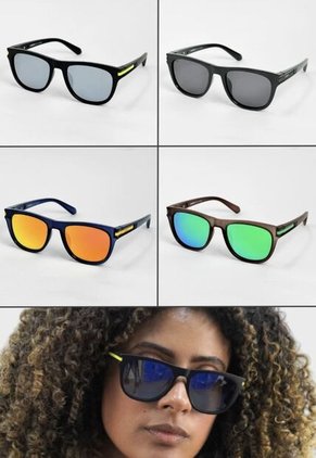 GAFAS DE SOL UNISEX WANDERTH FILTRO UV400 CON LENTES POLARIZADOS-NEGRO-GRIS-TR7551