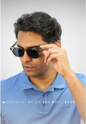GAFAS DE SOL UNISEX WANDTHER FILTRO UV400 CON LENTES POLARIZADOS CAFE-CAREY-6239