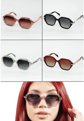 GAFAS DE SOL UNISEX WANDERTH FILTRO UV400 CON LENTES POLARIZADOS-ROJO-G8104