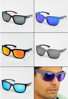 GAFAS DE SOL UNISEX WANDTHER FILTRO UV400 CON LENTES POLARIZADOS NEGRO-NARANJA-KB02-05