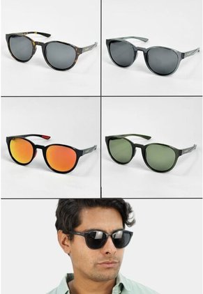 GAFAS DE SOL UNISEX WANDERTH FILTRO UV400 CON LENTES POLARIZADOS-NARANJA-NEGRO-KB01-01