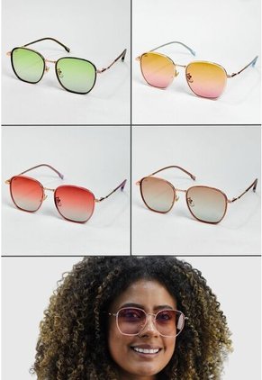 GAFAS DE SOL UNISEX WANDTHER FILTRO UV400 CON LENTES POLARIZADOS DORADO-VERDE-P2822