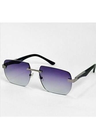 GAFAS DE SOL UNISEX WANDTHER FILTRO UV400 CON LENTES POLARIZADOS PLATEADO-AZUL-S31738 Wanderth